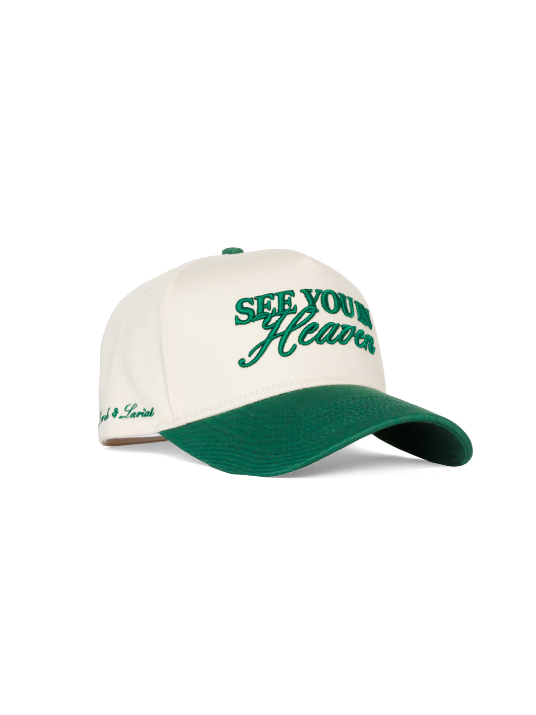 SEE YOU IN HEAVEN HAT - Sea Cream/Evergreen