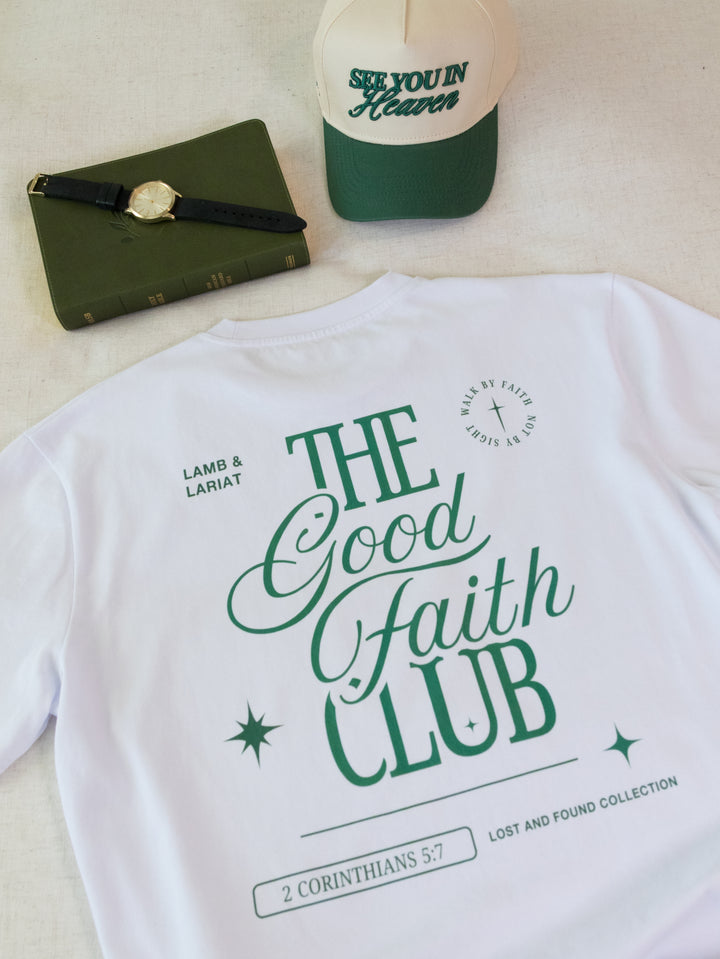 The Good Faith Club Tee - Ivory Off White