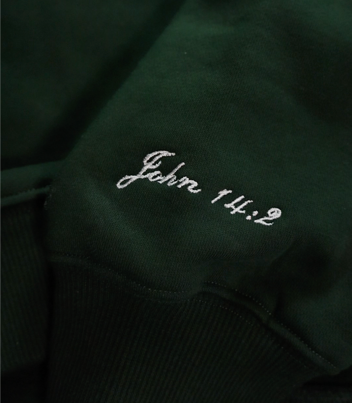SEE YOU IN HEAVEN HOODIE - Forest Green