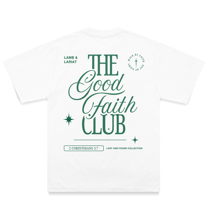 The Good Faith Club Tee - Ivory Off White